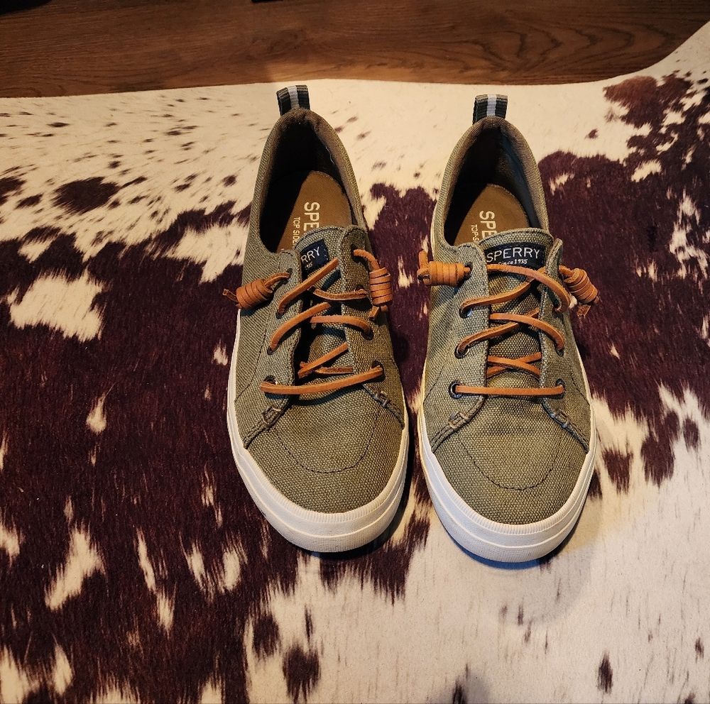 Green Sperrys